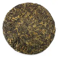 Так выглядит Красный чай с фиксацией на солнце. Ailao Ye Sheng Ya Bao Ku Sheng Puerh